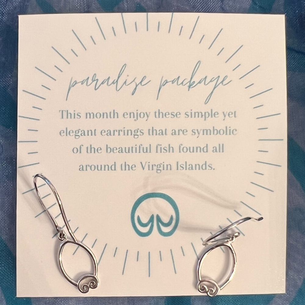 Vibe St. John Dangle Earrings in Sterling Silver
